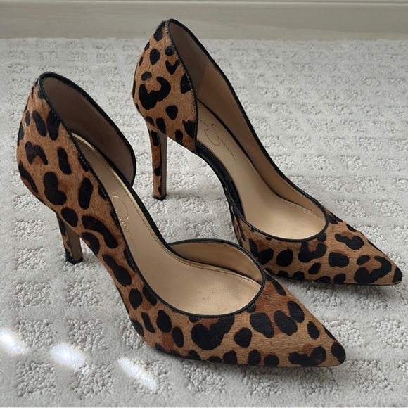 Jessica Simpson Shoes - Jessica Simpson Leopard Pumps with 4” Heel, Size 7.5